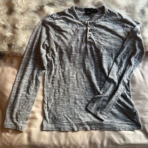 Boss by Hugo Boss Men’s long sleeve Henley shirt